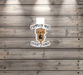 Magnetic Bookmark – “Complete and Otter Chaos” | Handmade