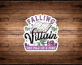 Falling for the Villain Sticker | Bookish Romance Vinyl Sticker | Dark Romance Reader Gift