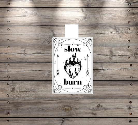“Slow Burn” Handmade Magnetic Bookmark