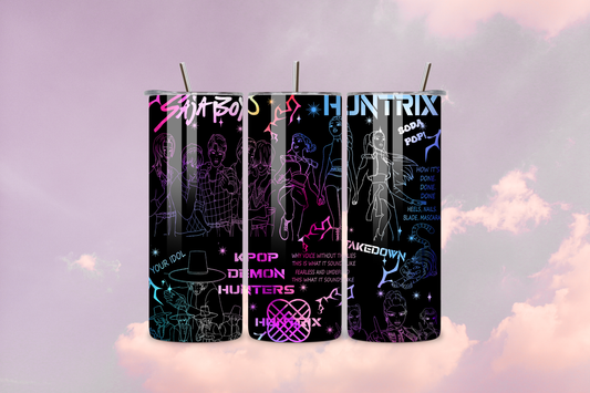 Soda Pop x Huntrix 20oz Handmade Tumbler