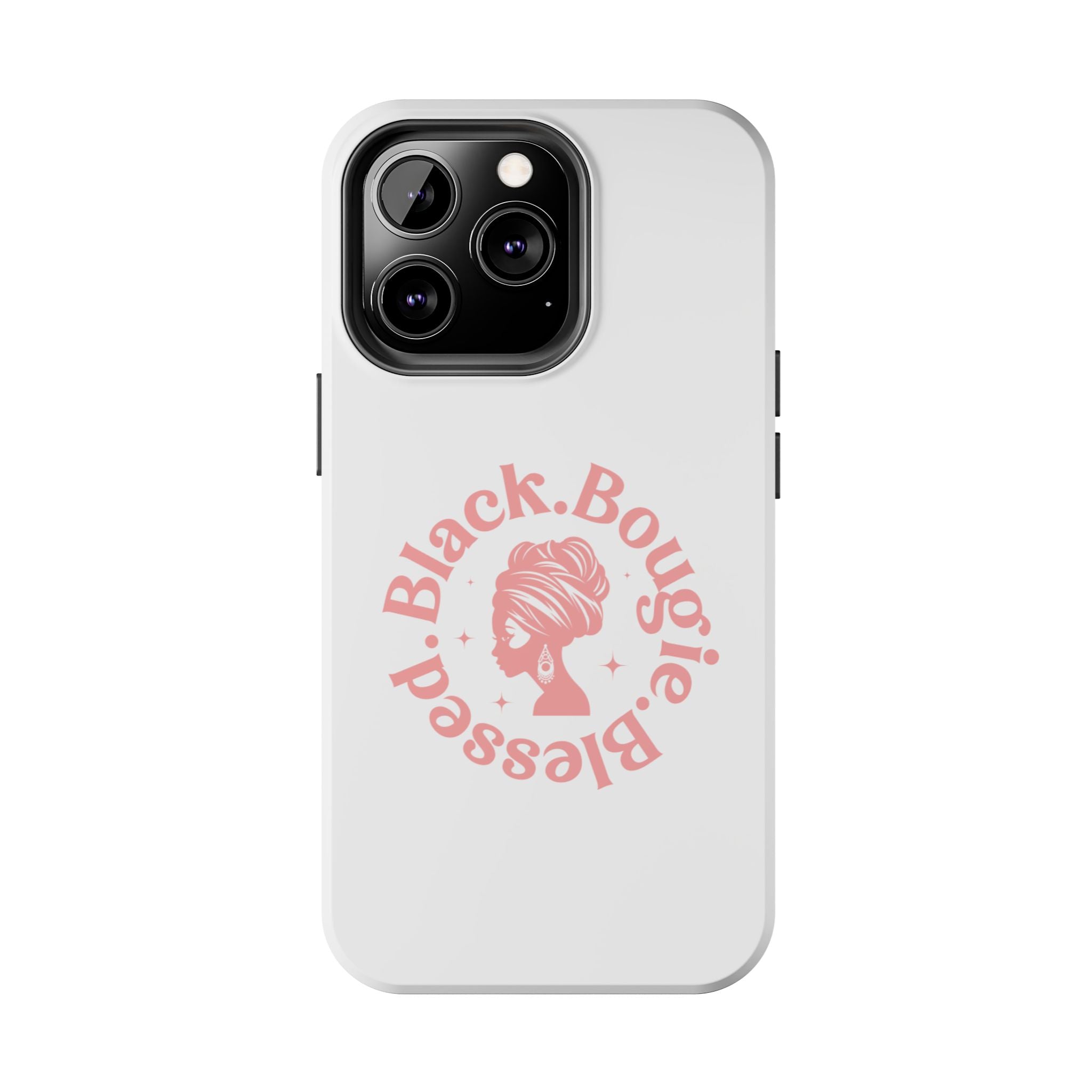 Black Bougie Blessed Phone Case – Impact Resistant for iPhone & Samsung