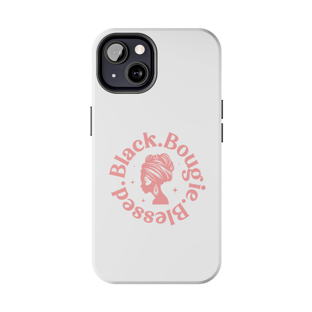 Black Bougie Blessed Phone Case – Impact Resistant for iPhone & Samsung