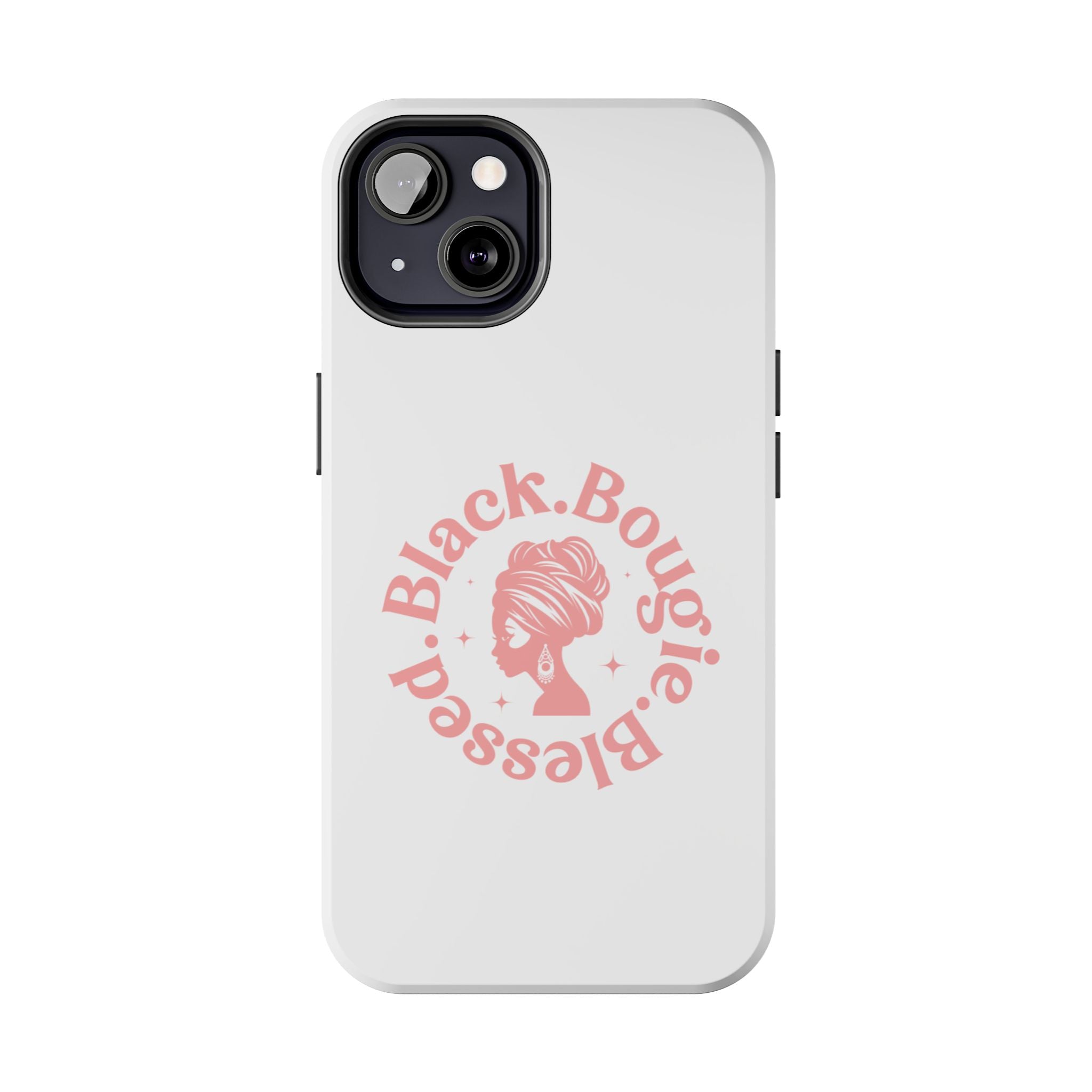 Black Bougie Blessed Phone Case – Impact Resistant for iPhone & Samsung