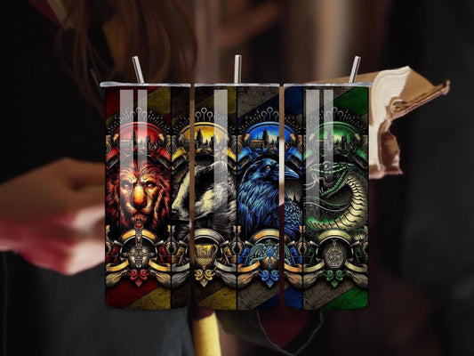 Magic School House Tumbler  20 oz Stainless Steel
