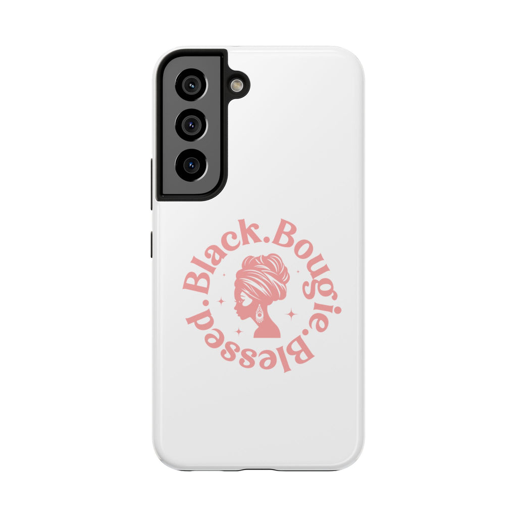 Black Bougie Blessed Phone Case – Impact Resistant for iPhone & Samsung