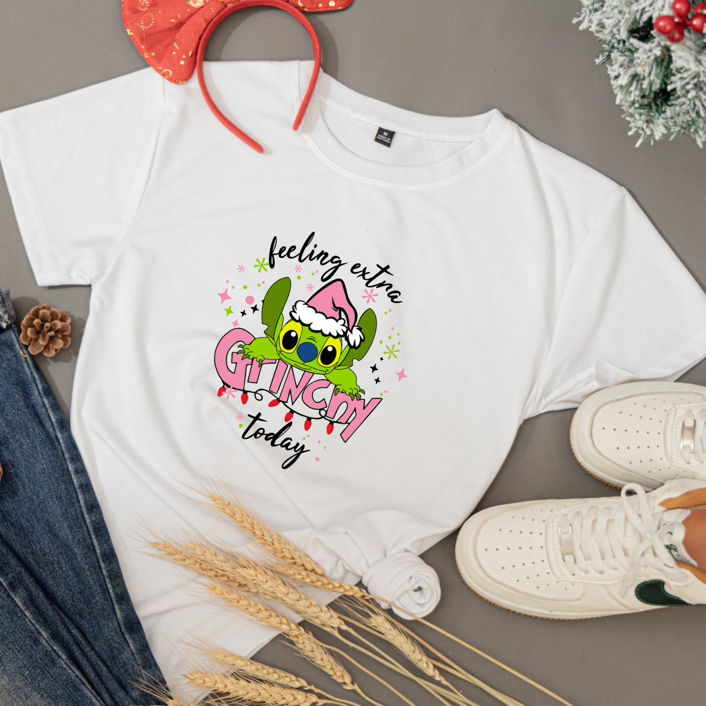 Feeling Extra Grinchy Today Unisex Soft-Style T-Shirt