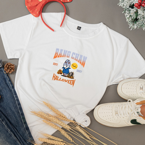 Bang Chan Halloween SKZOO Unisex Soft-Style T-Shirt