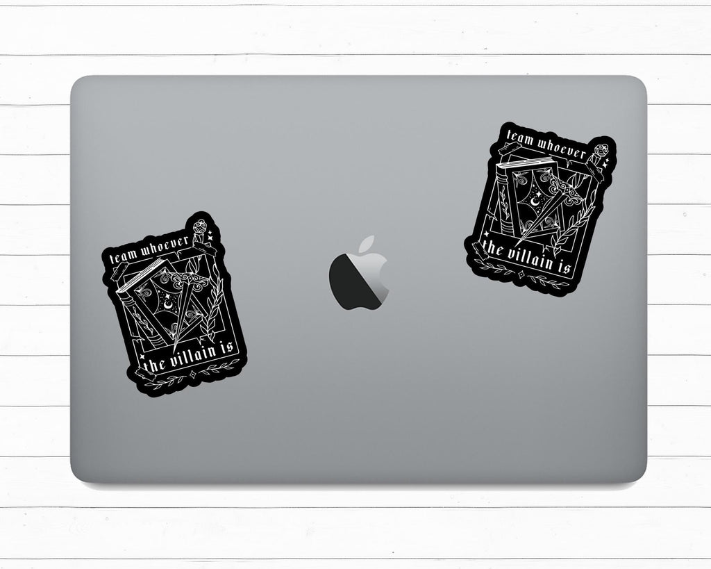 Team Whoever the Villain Is Sticker