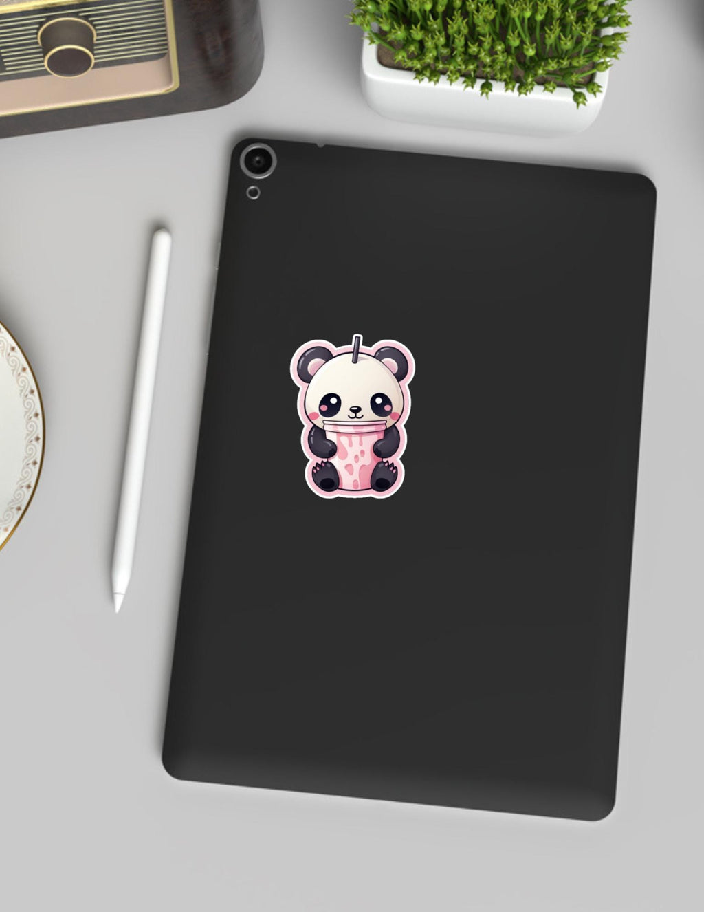 Boba Panda Sticker