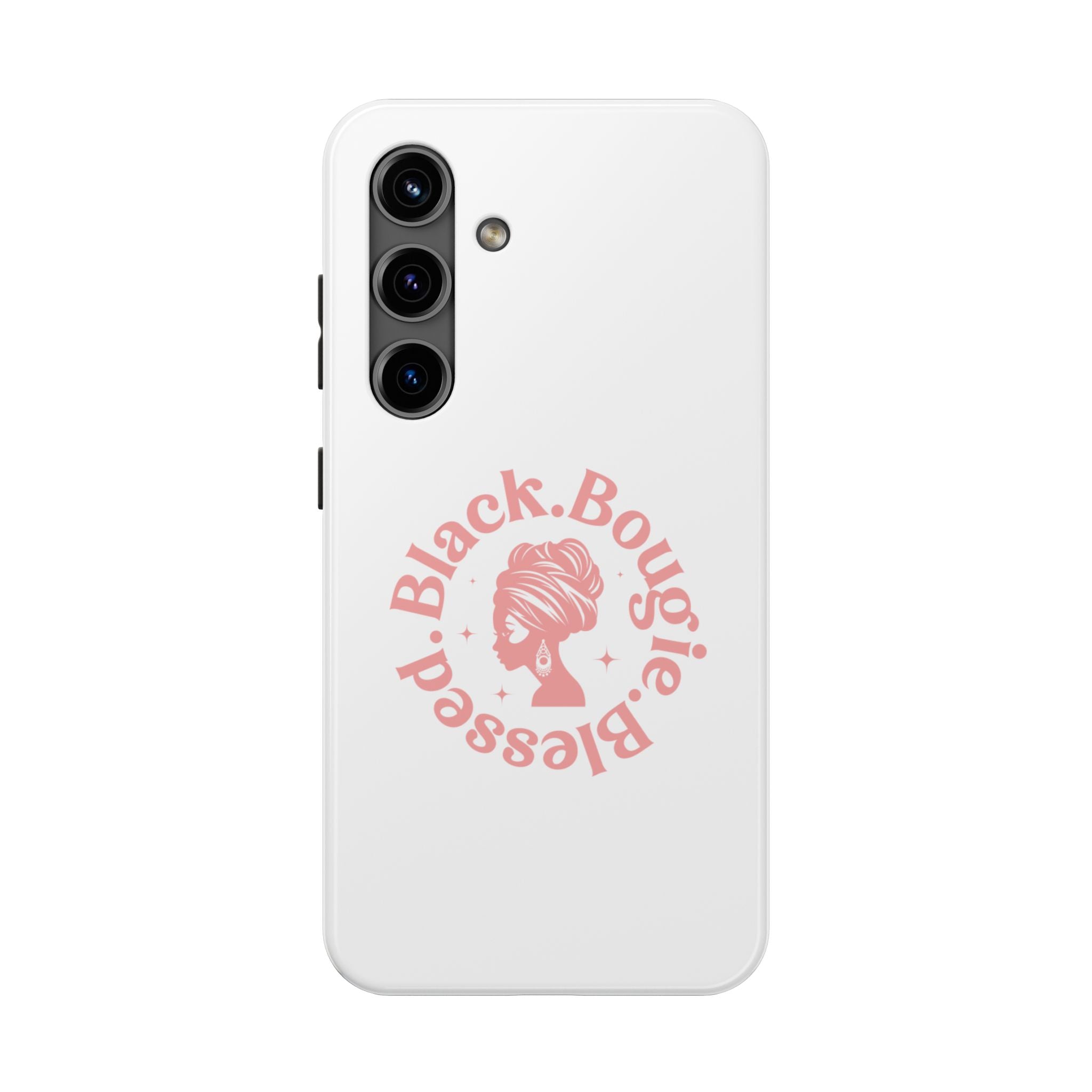 Black Bougie Blessed Phone Case – Impact Resistant for iPhone & Samsung
