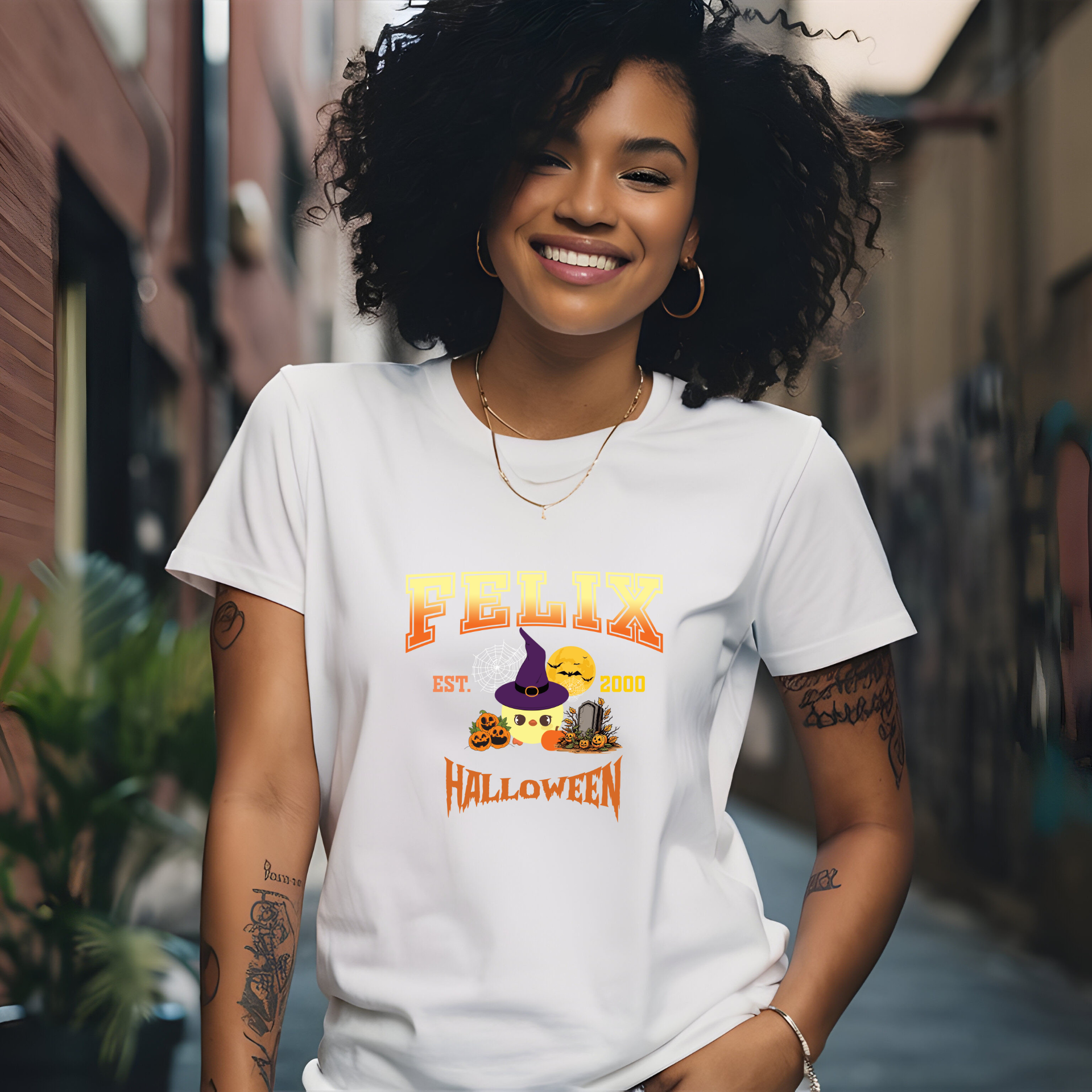 Felix Halloween SKZOO Unisex Soft-Style T-Shirt