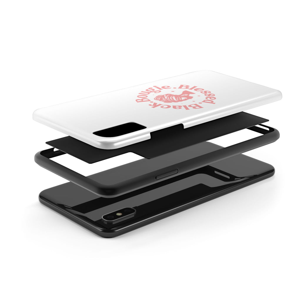 Black Bougie Blessed Phone Case – Impact Resistant for iPhone & Samsung