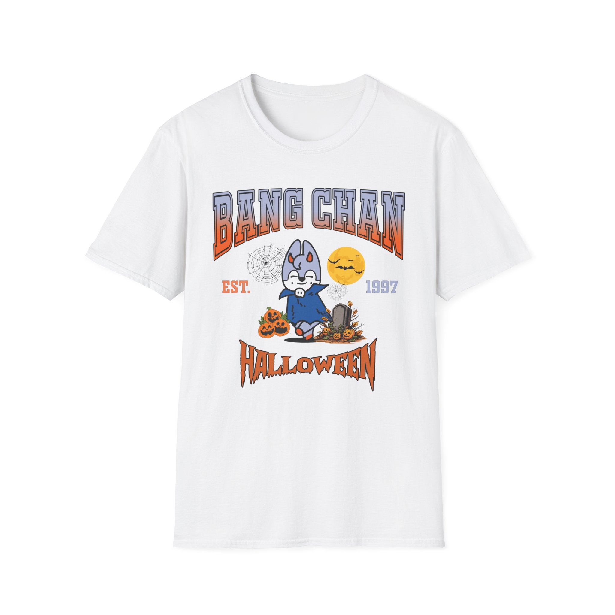 Bang Chan Halloween SKZOO Unisex Soft-Style T-Shirt