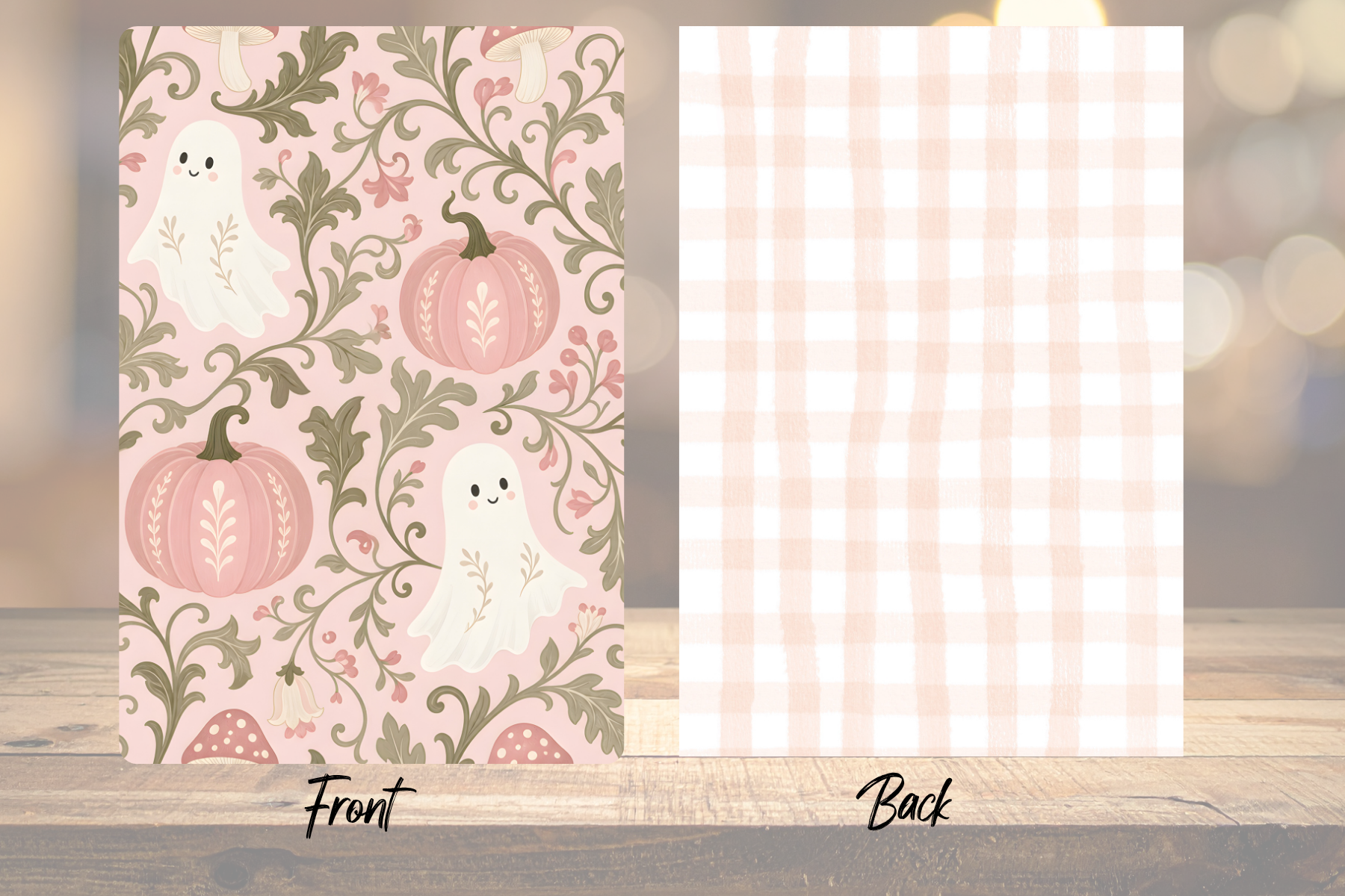 Fall Ghost Kindle Case Inserts – Set of 2