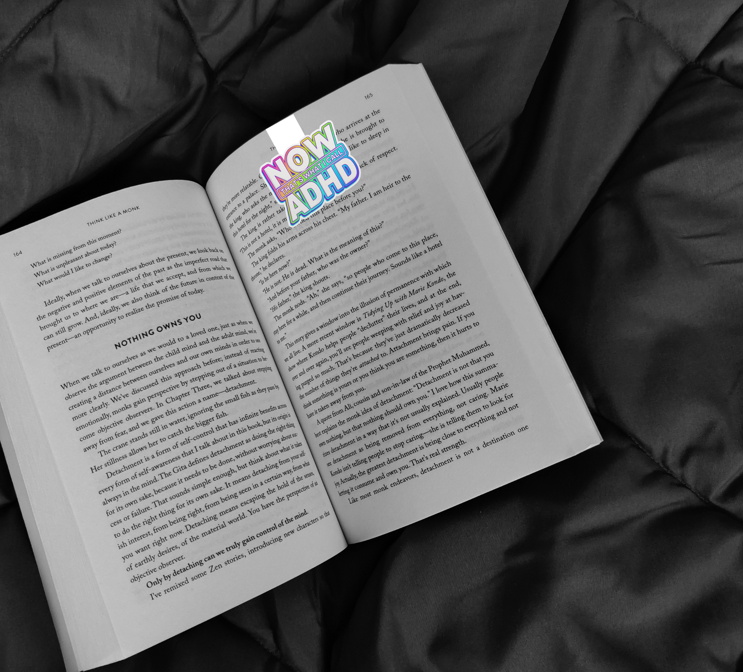 “Now That’s What I Call ADHD” Handmade Magnetic Bookmark