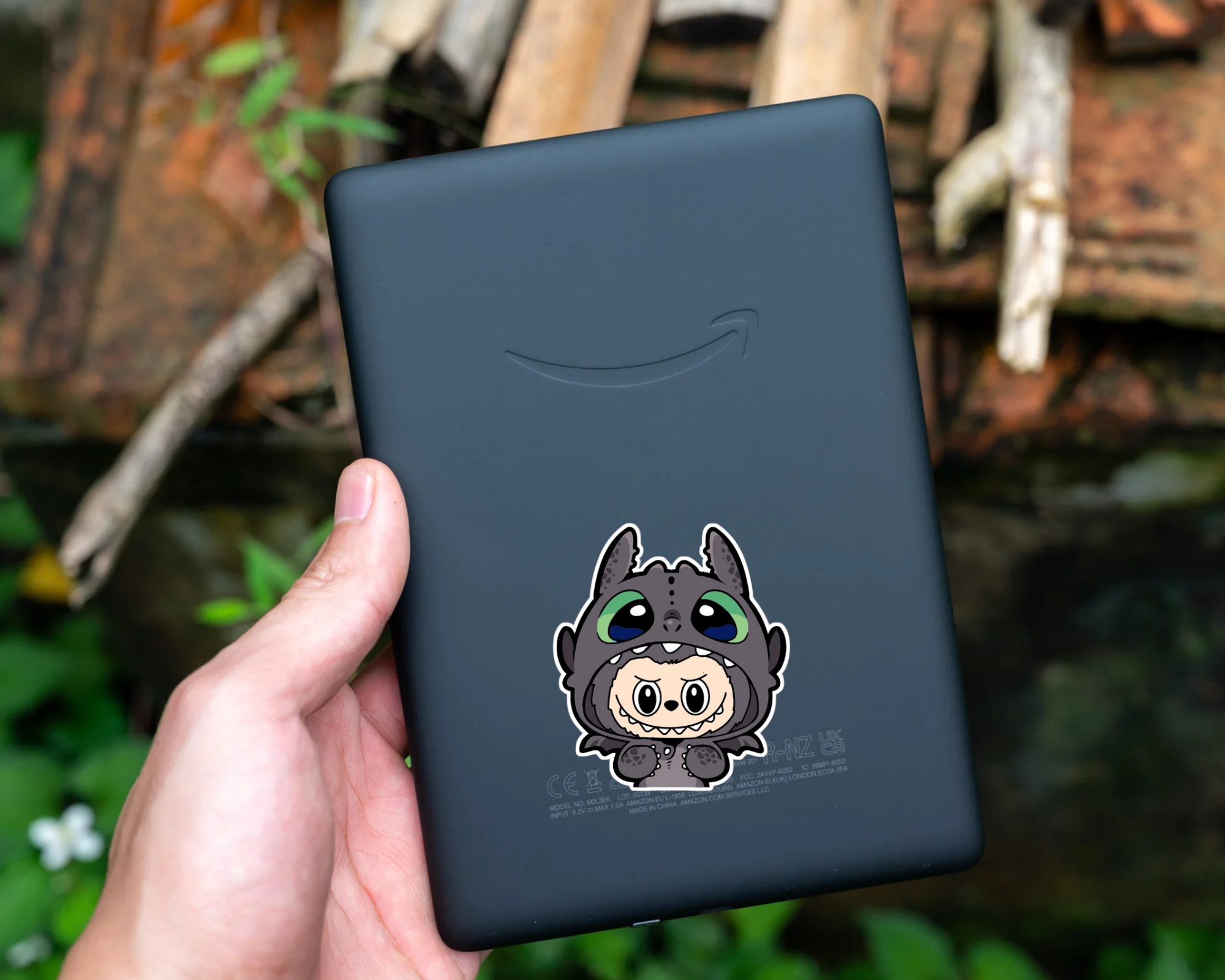 Toothless  Labubu Sticker