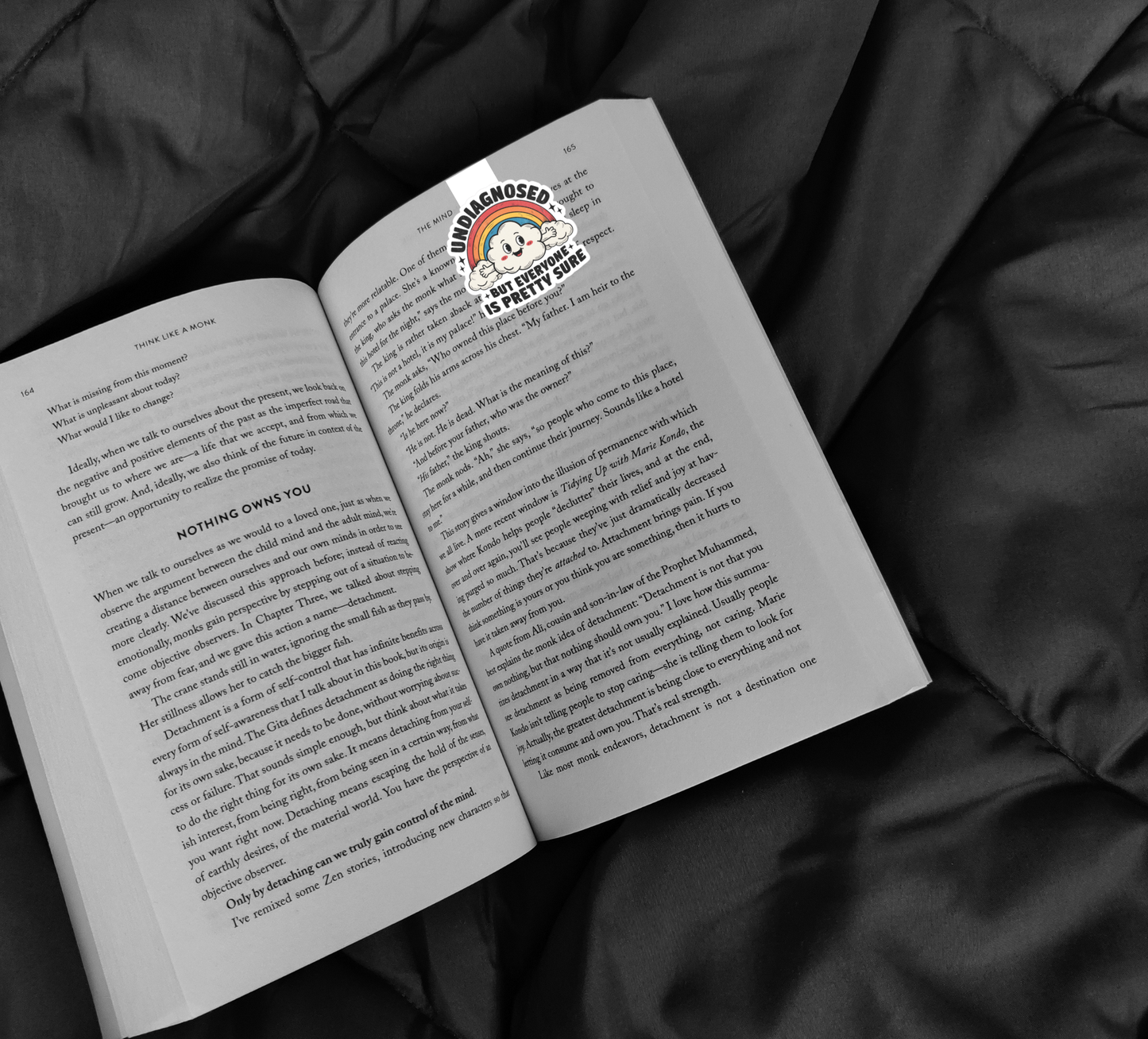 Magnetic Bookmark – “Undiagnosed But Everyone Is Pretty Sure” | Handmade