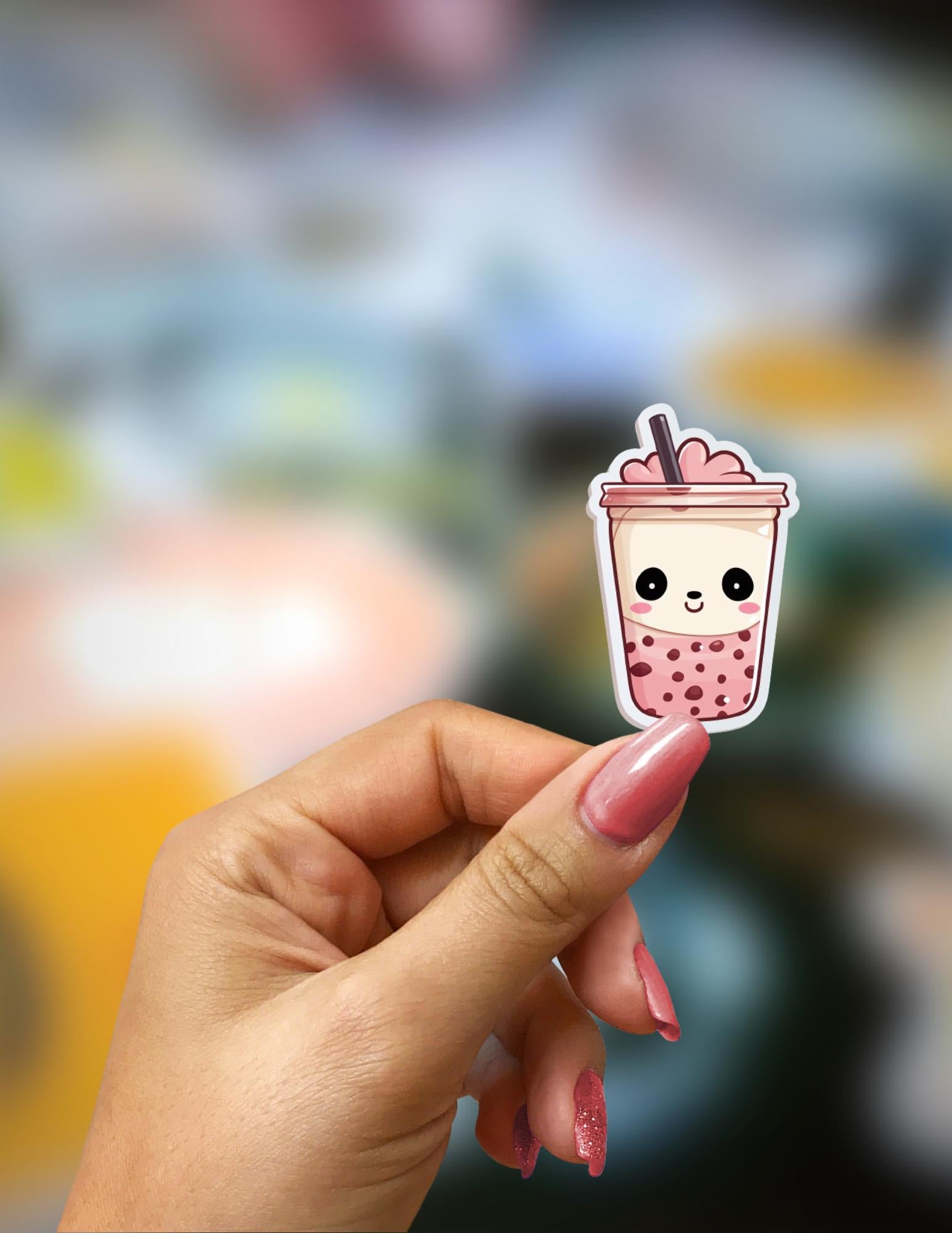 Pink Drink 3-pack Sticker Set