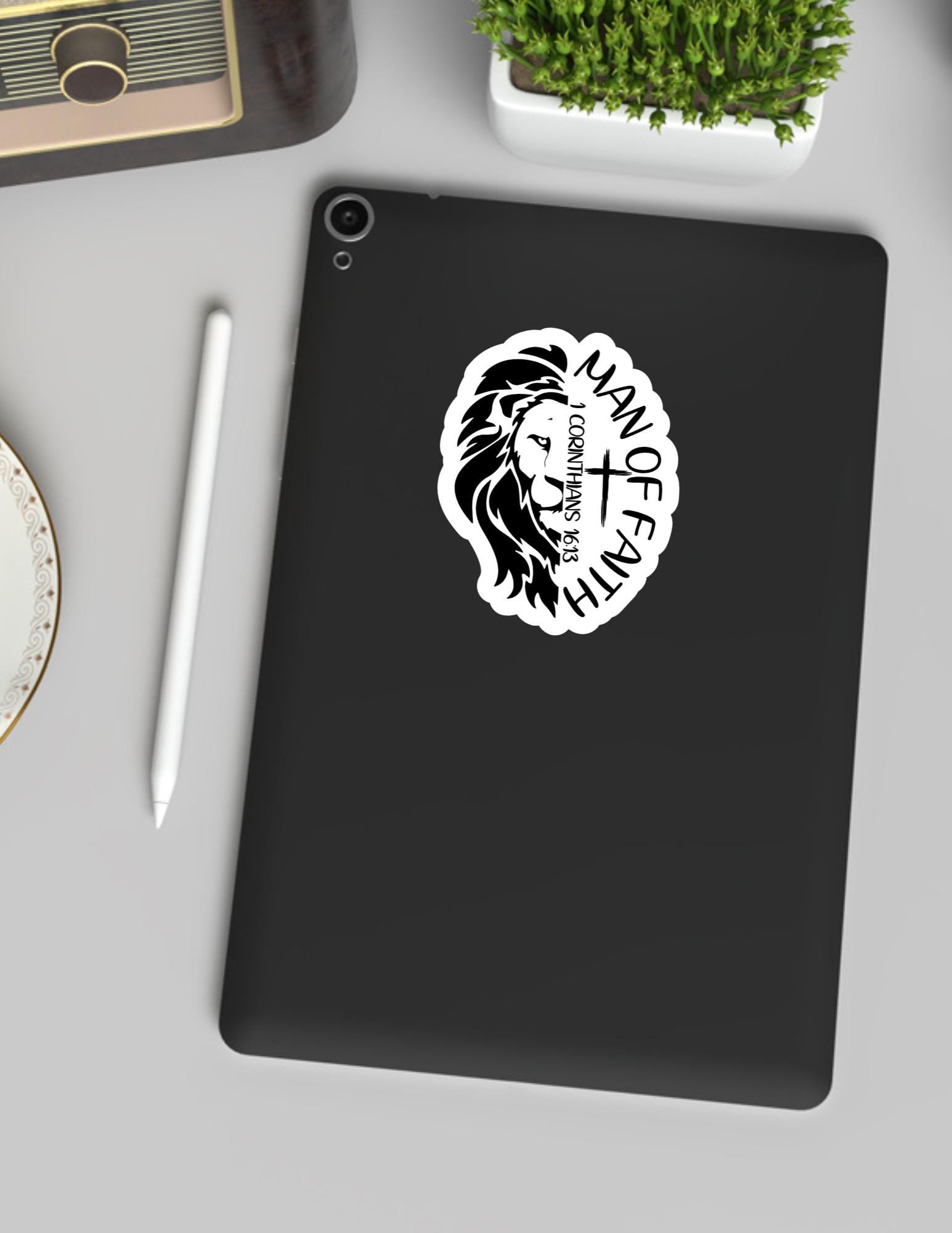 Man of Faith Sticker