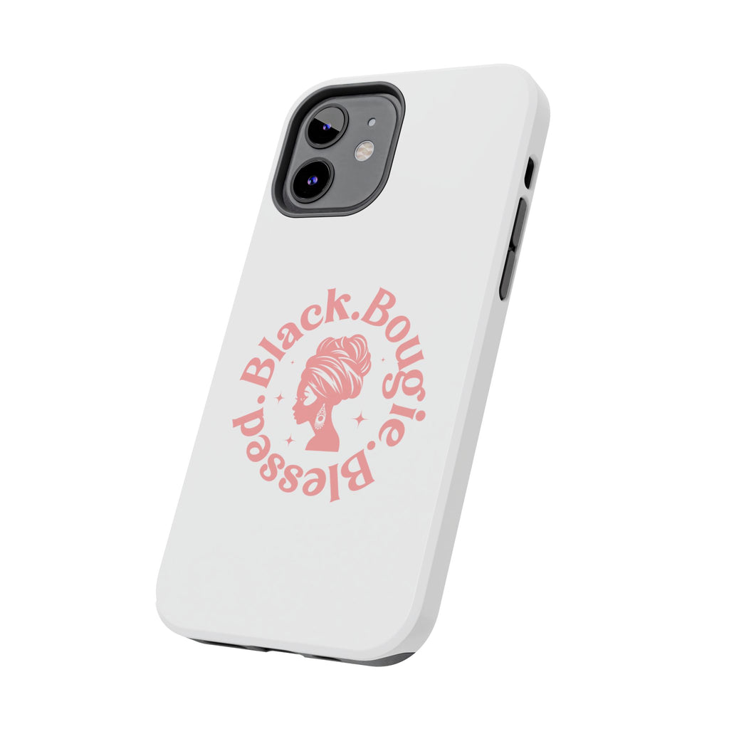 Black Bougie Blessed Phone Case – Impact Resistant for iPhone & Samsung