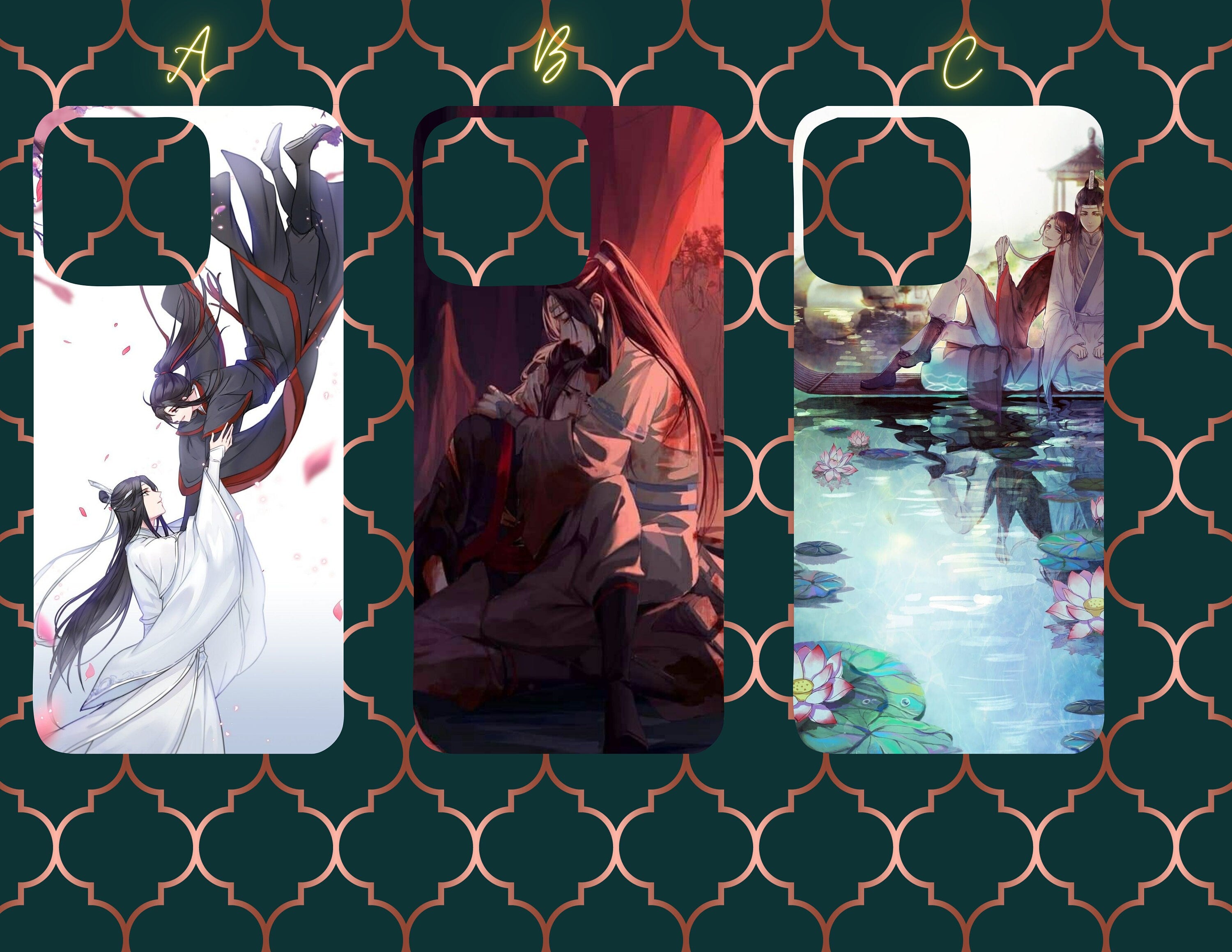 Grand Master of Demonic Cultivation & The Untamed Inspired iPhone 15 Pro Max Case - Choose Your Style! Mo Dao Zu Shi, Wei Wuxian Lan Wang Ji
