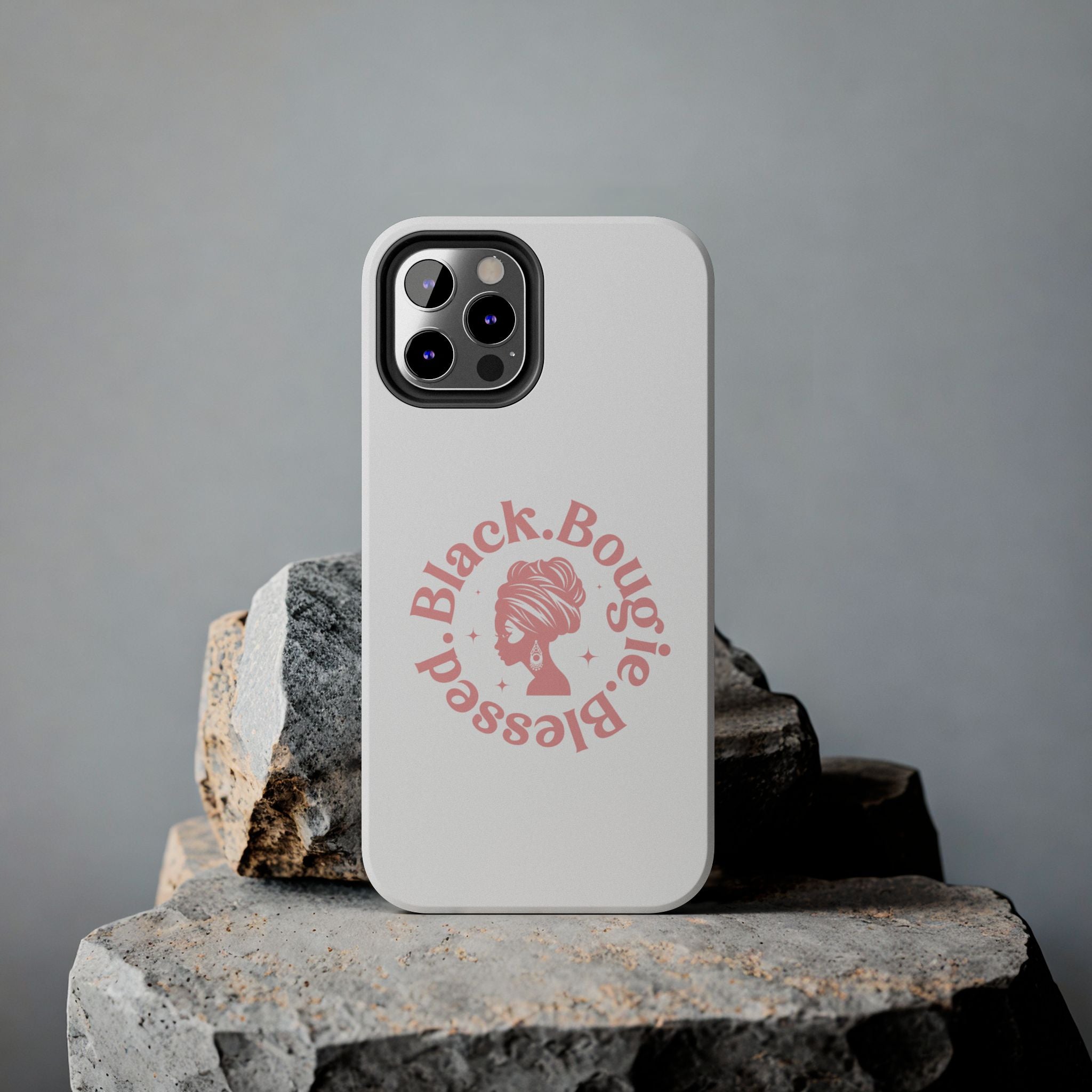 Black Bougie Blessed Phone Case – Impact Resistant for iPhone & Samsung