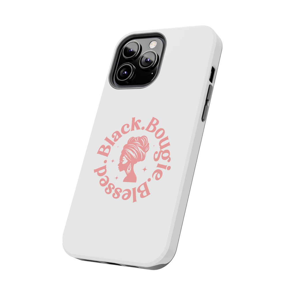 Black Bougie Blessed Phone Case – Impact Resistant for iPhone & Samsung
