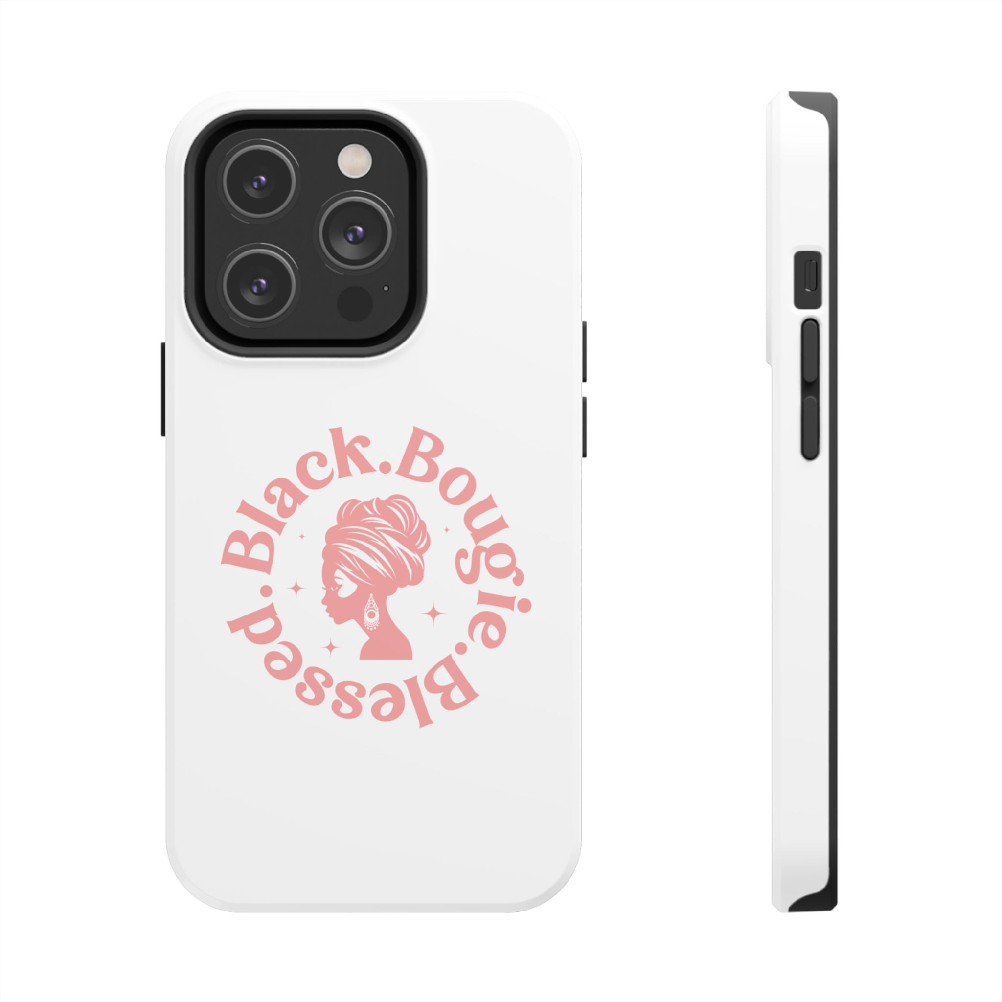 Black Bougie Blessed Phone Case – Impact Resistant for iPhone & Samsung