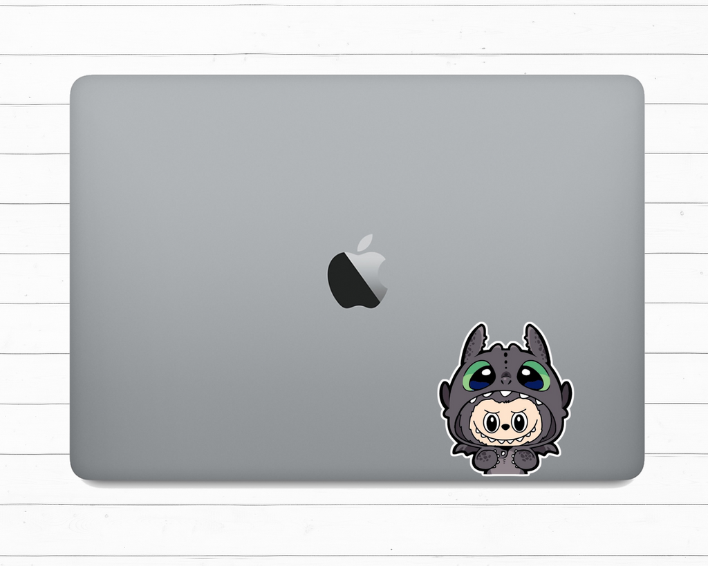 Toothless  Labubu Sticker