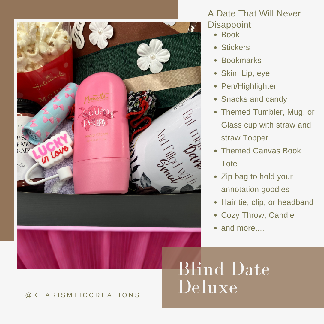 Blind Date with a Book Deluxe Cozy Experience Box