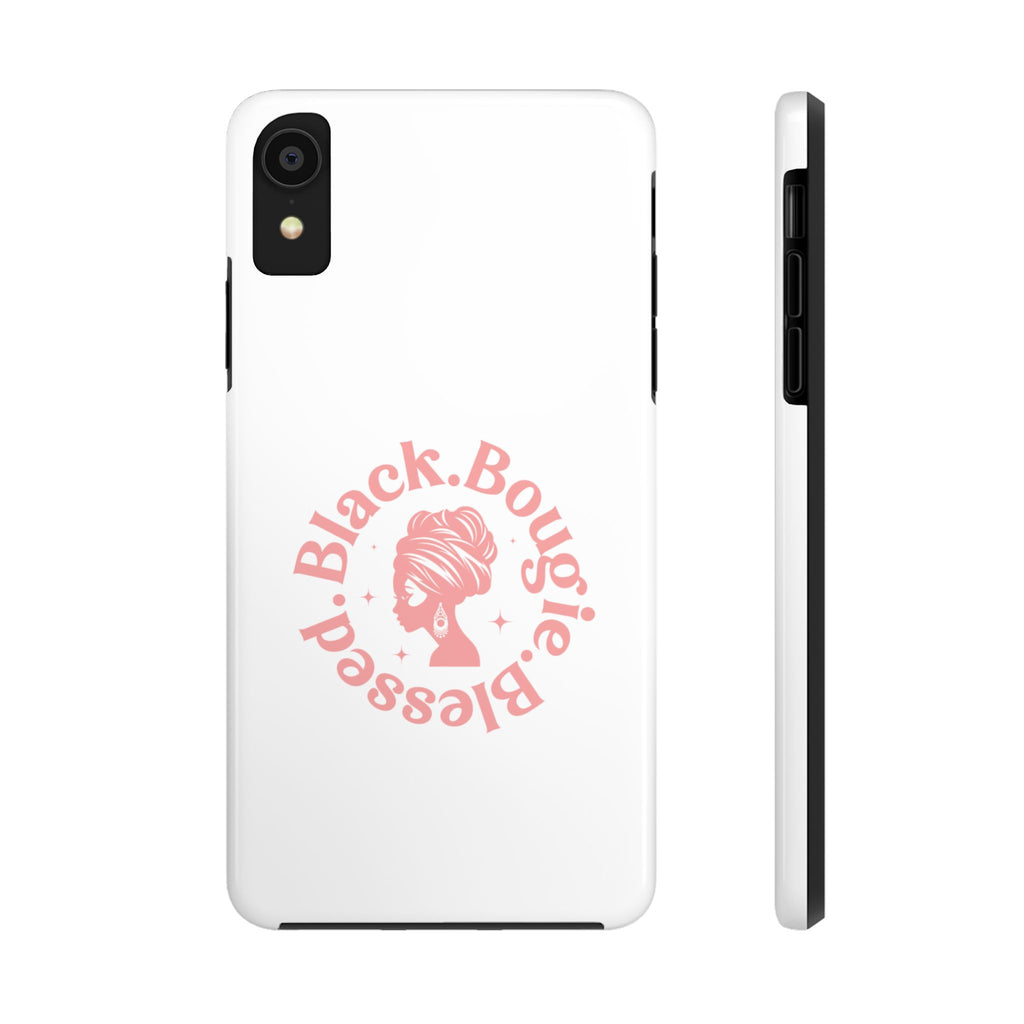 Black Bougie Blessed Phone Case – Impact Resistant for iPhone & Samsung