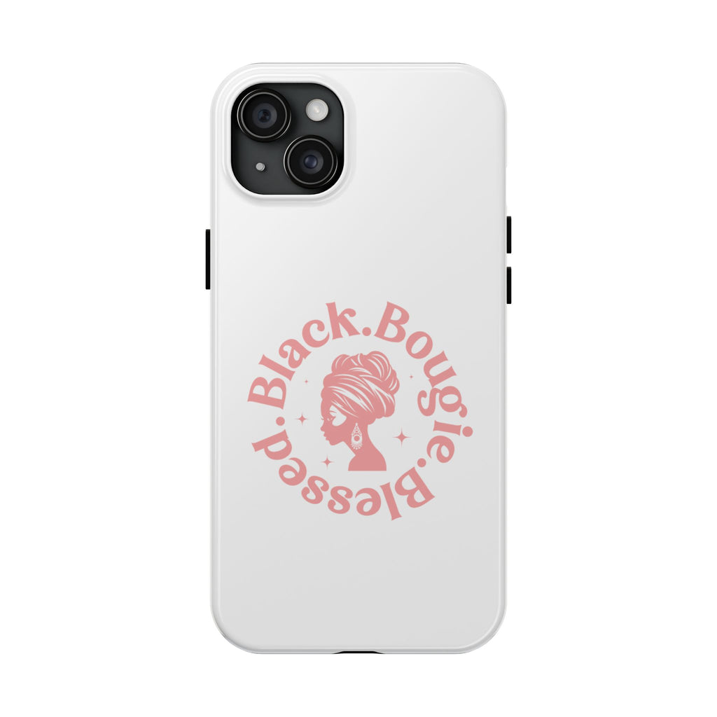 Black Bougie Blessed Phone Case – Impact Resistant for iPhone & Samsung