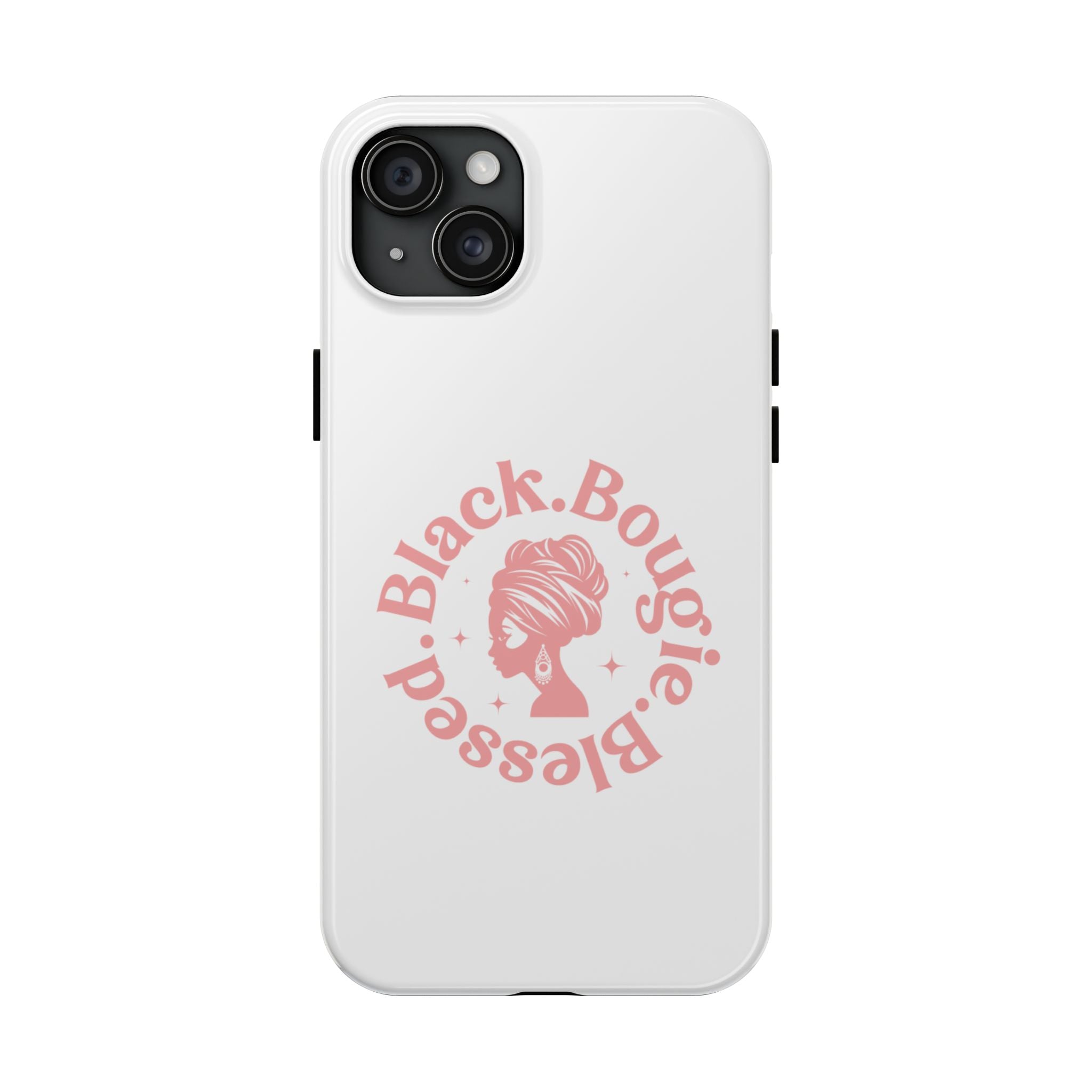 Black Bougie Blessed Phone Case – Impact Resistant for iPhone & Samsung