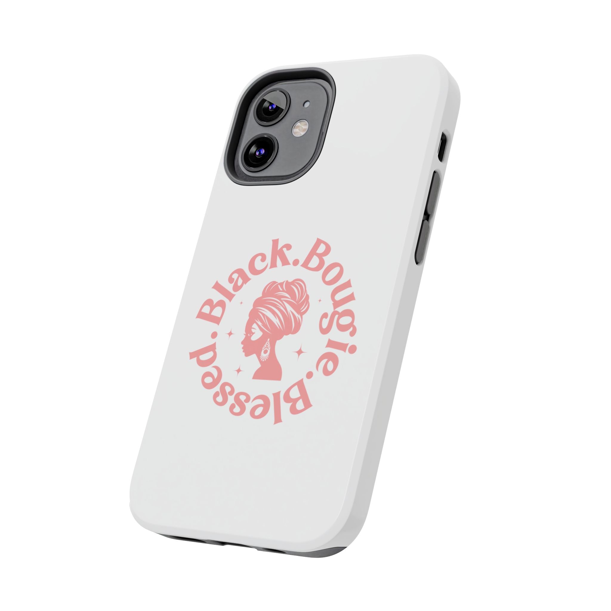 Black Bougie Blessed Phone Case – Impact Resistant for iPhone & Samsung