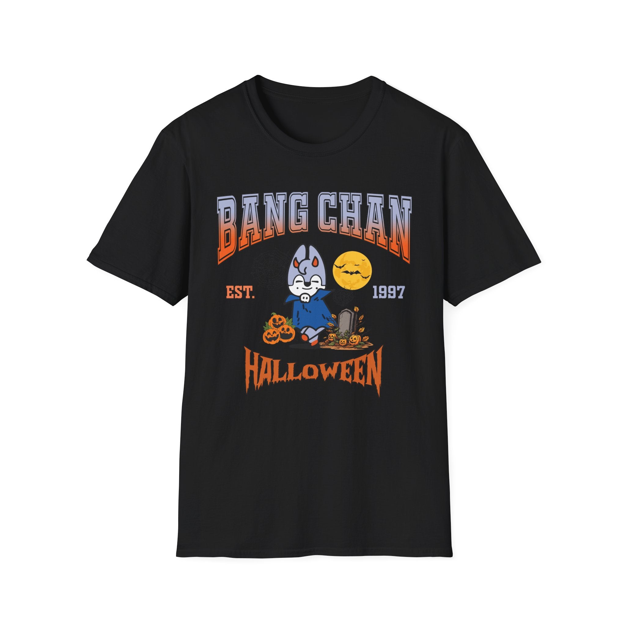 Bang Chan Halloween SKZOO Unisex Soft-Style T-Shirt