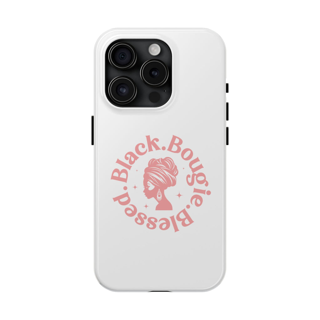 Black Bougie Blessed Phone Case – Impact Resistant for iPhone & Samsung