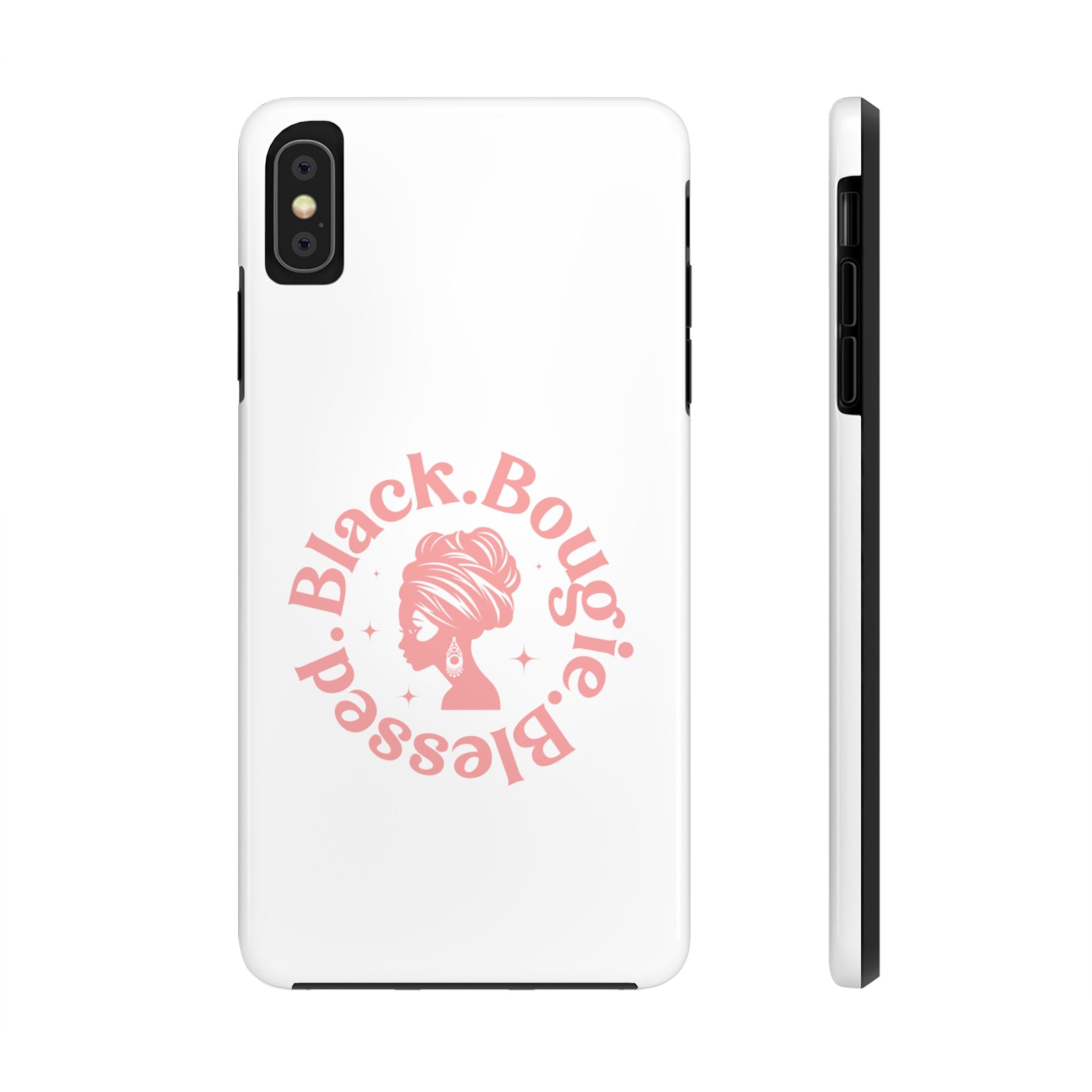 Black Bougie Blessed Phone Case – Impact Resistant for iPhone & Samsung
