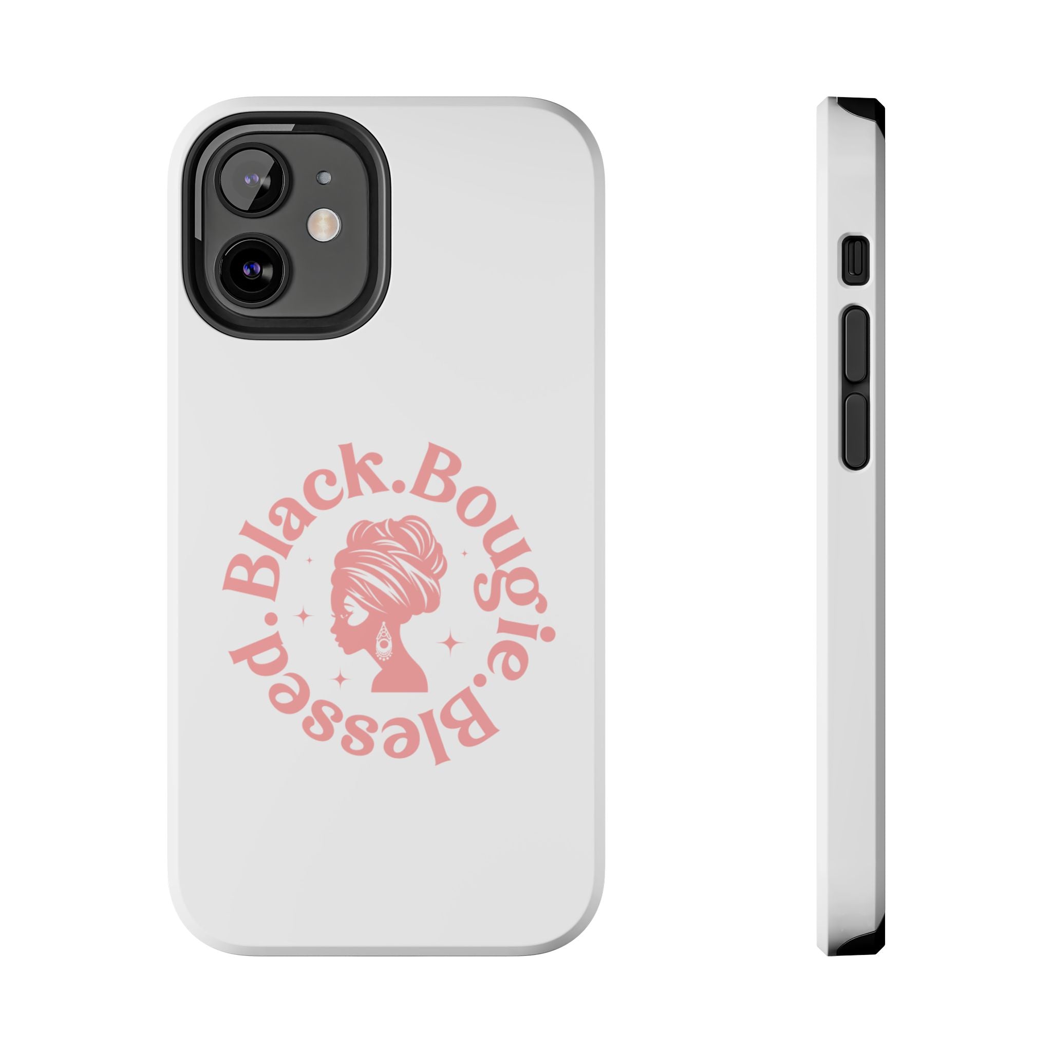 Black Bougie Blessed Phone Case – Impact Resistant for iPhone & Samsung