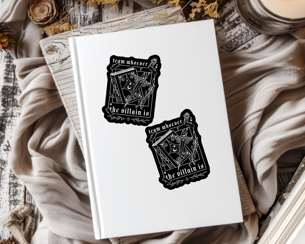 Team Whoever the Villain Is Sticker