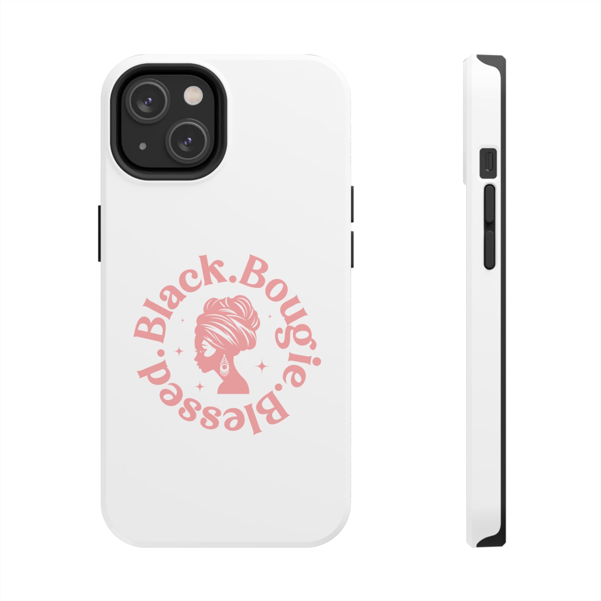 Black Bougie Blessed Phone Case – Impact Resistant for iPhone & Samsung