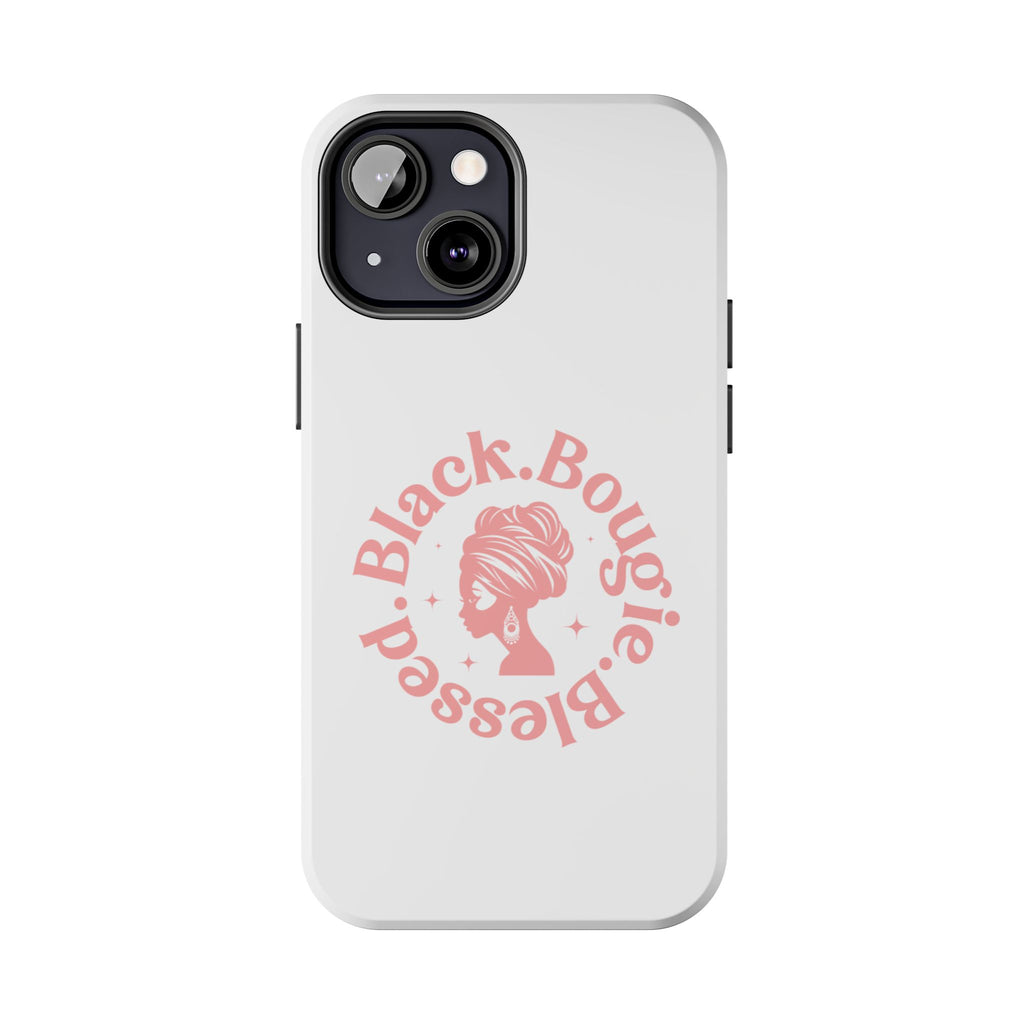 Black Bougie Blessed Phone Case – Impact Resistant for iPhone & Samsung
