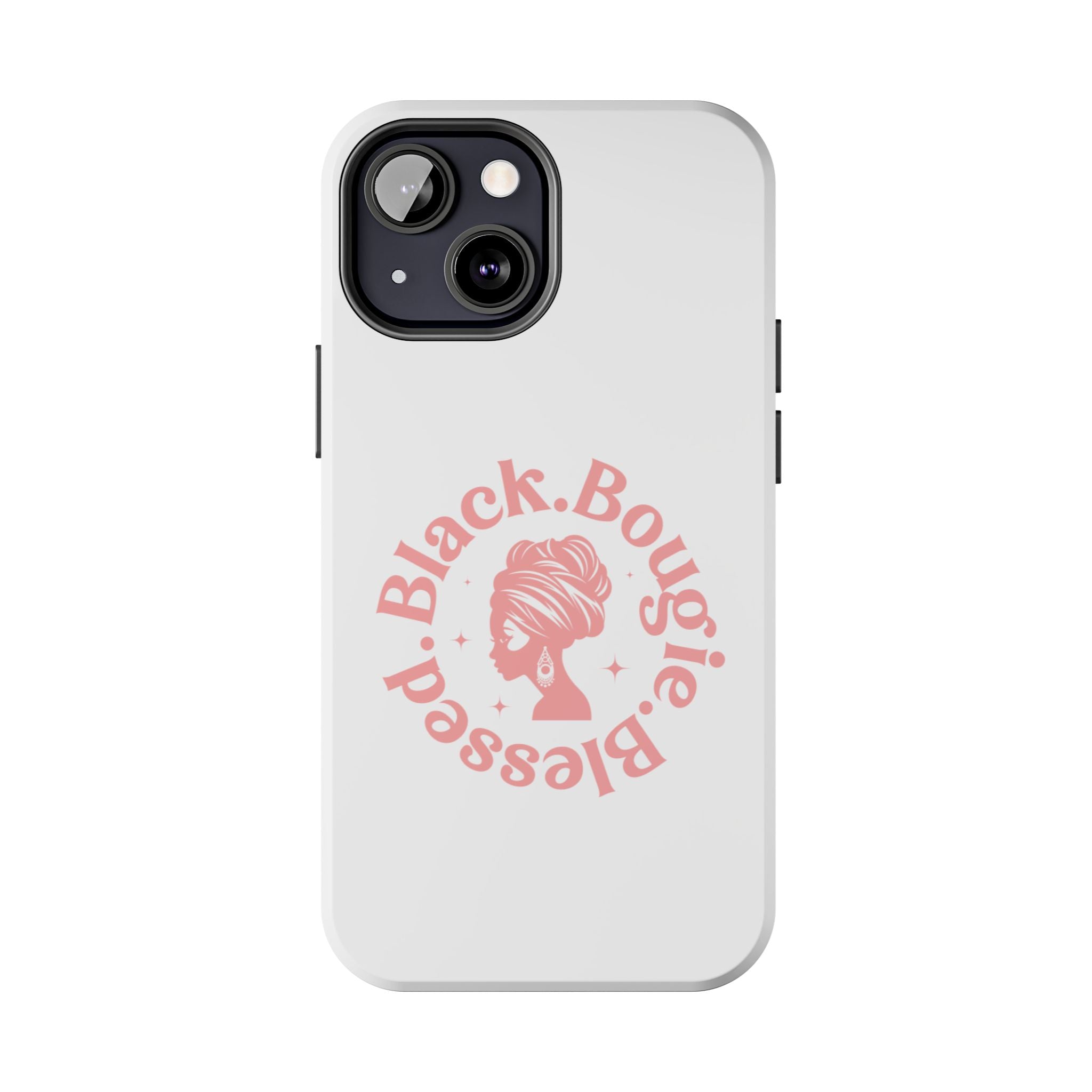 Black Bougie Blessed Phone Case – Impact Resistant for iPhone & Samsung