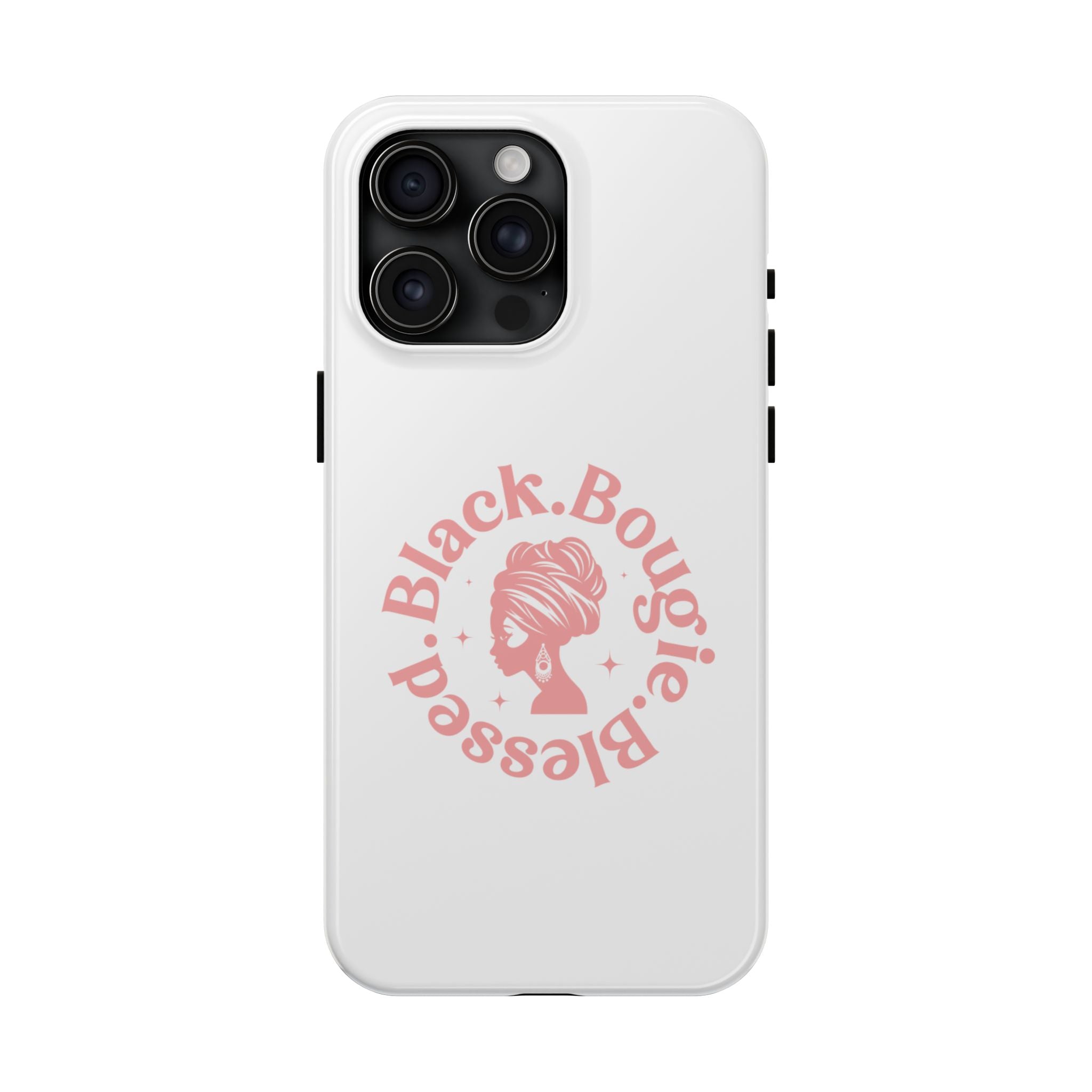 Black Bougie Blessed Phone Case – Impact Resistant for iPhone & Samsung