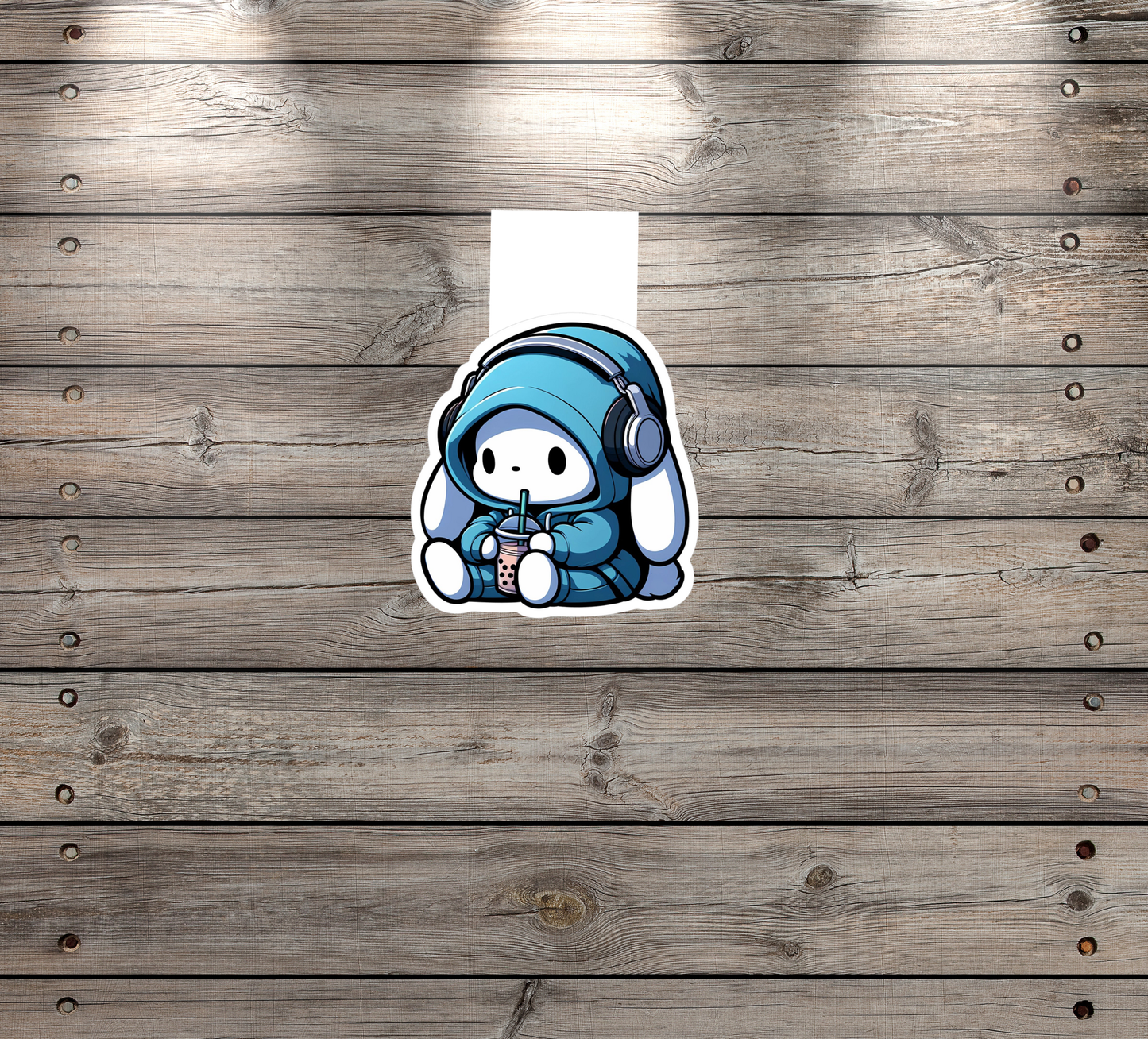 Magnetic Bookmark – Cute Bunny | Handmade