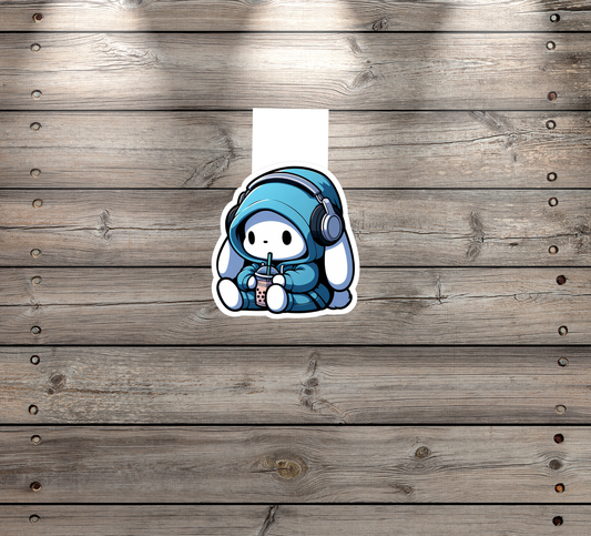 Magnetic Bookmark – Cute Bunny | Handmade