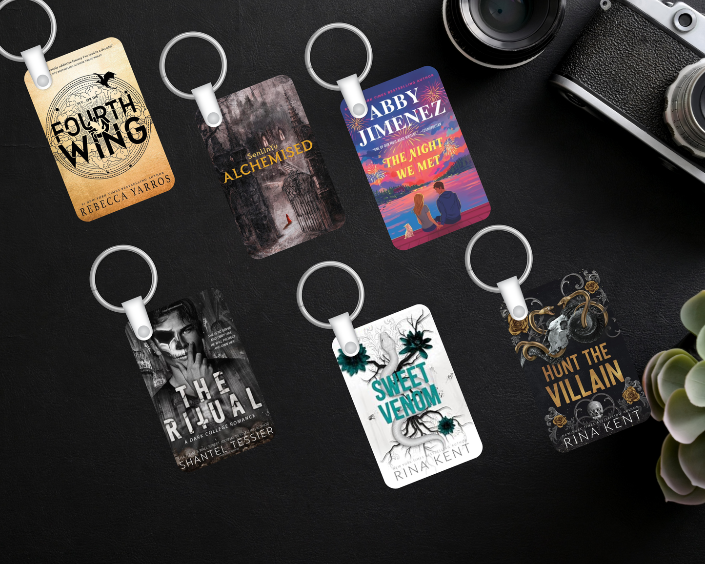 Blind Date with a Book Add-On: Matching Book Keychain | Bookish Gift Upgrade | Surprise Reader Accessory
