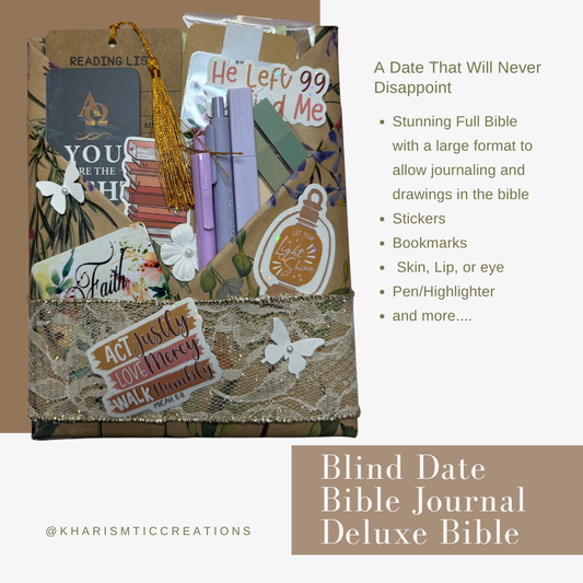 Blind Date with a Deluxe Journal  Bible