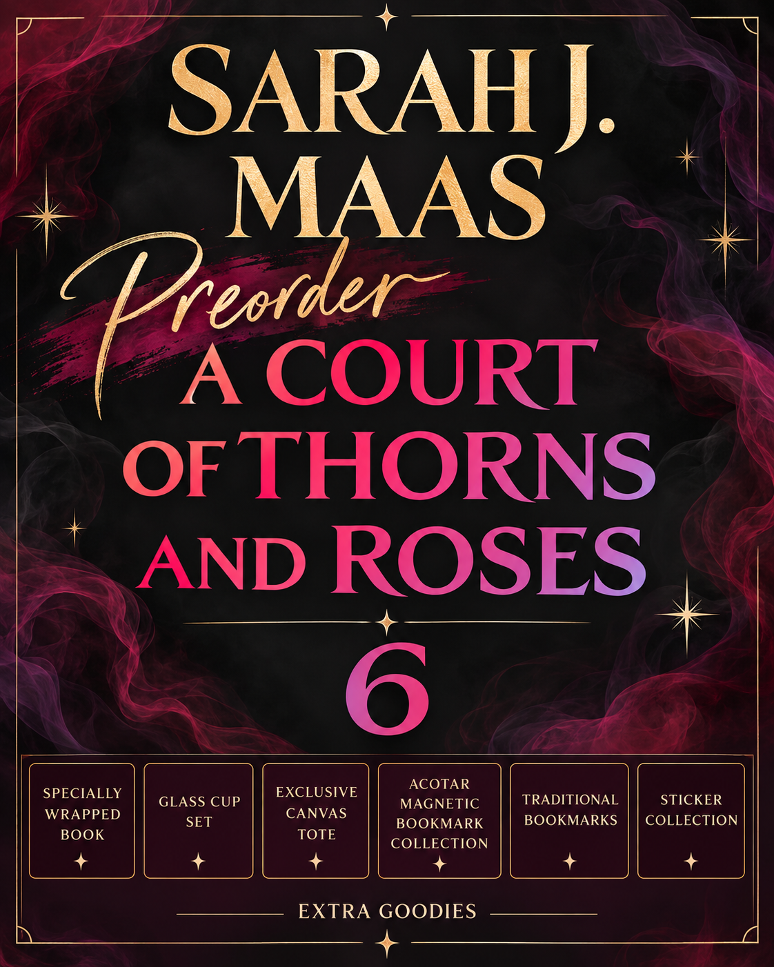 PREORDER | A Court of Thorns and Roses Book 6 Inspired Special Edition Book Box | ACOTAR Bookish Gift Box