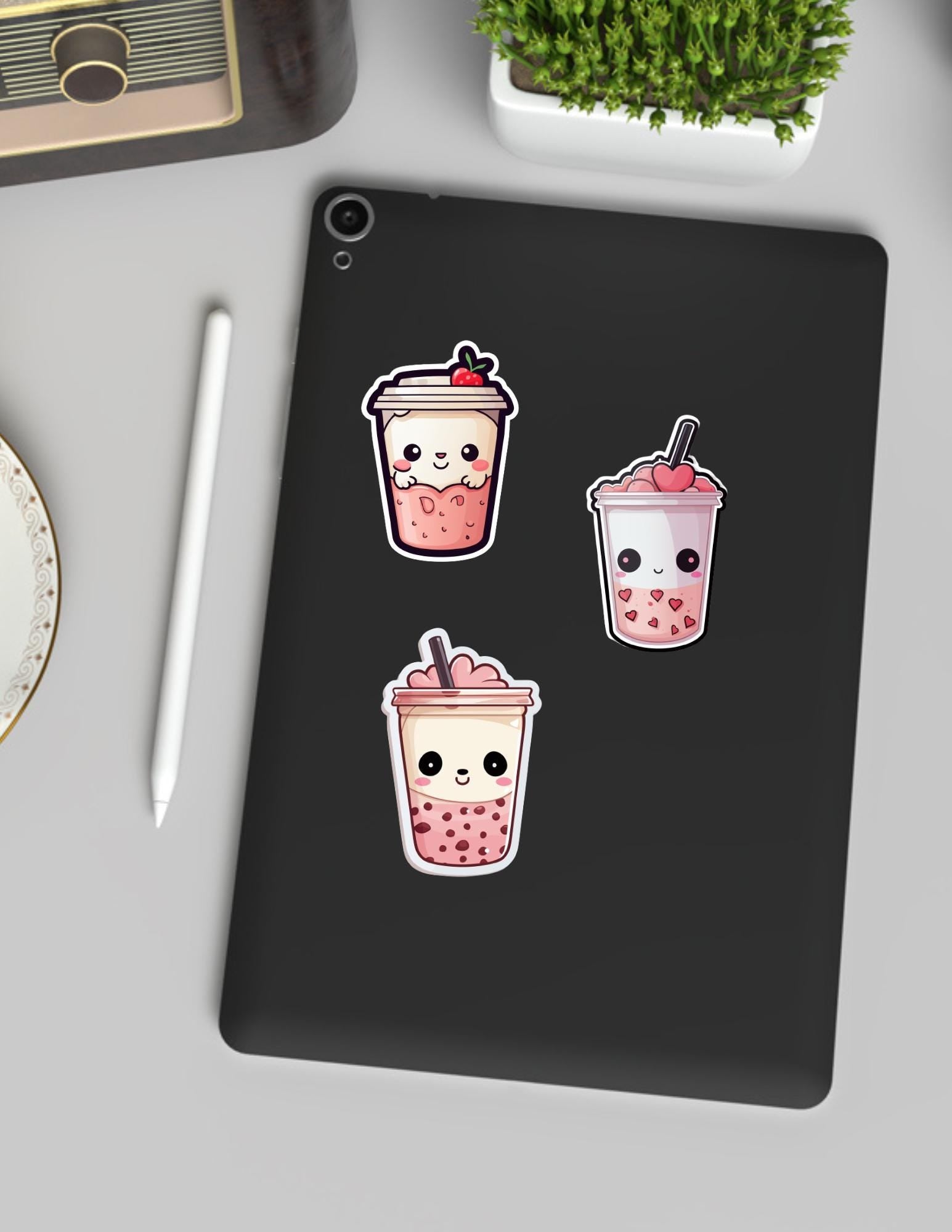 Pink Drink 3-pack Sticker Set