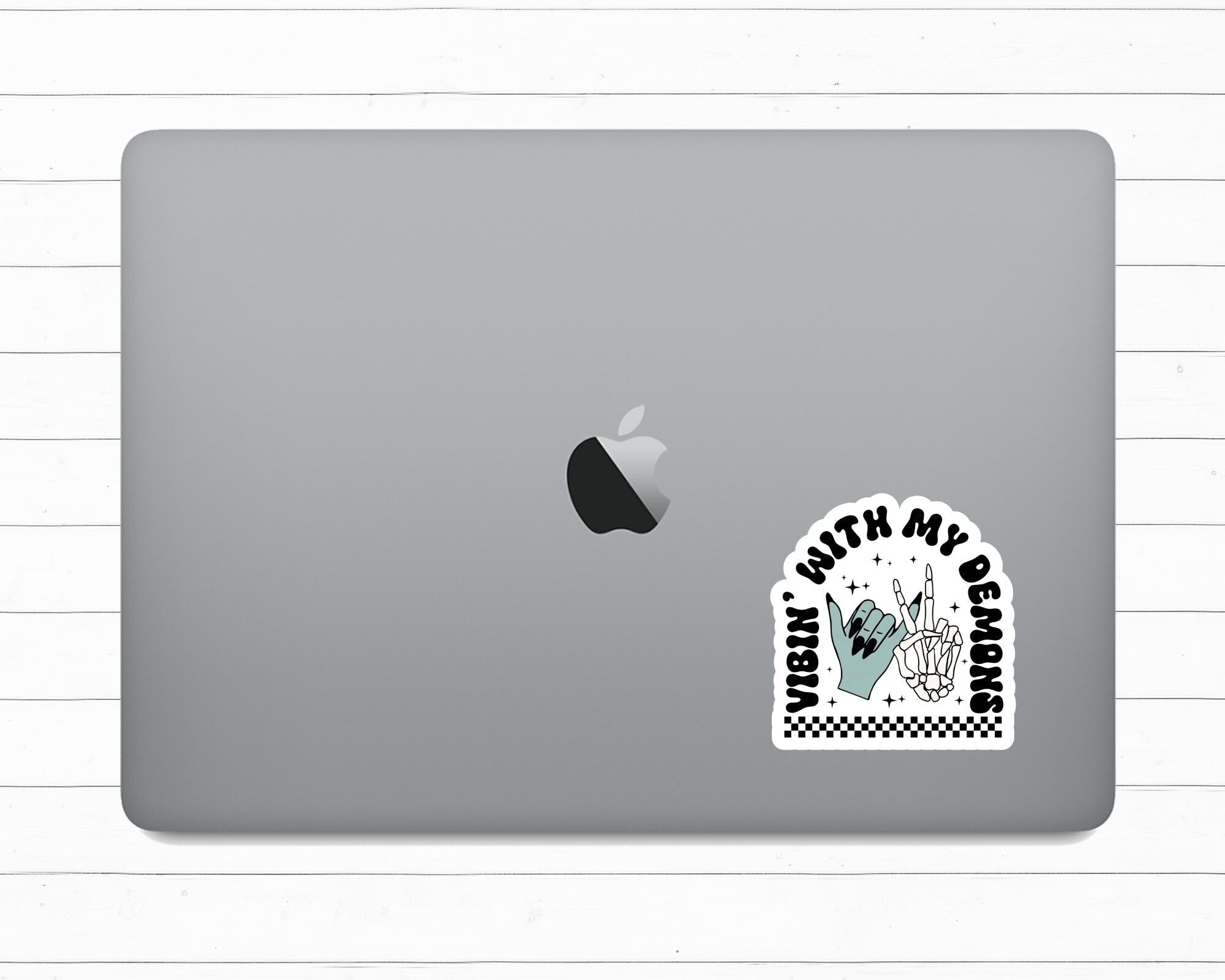 Vibin' with My Demons Sticker